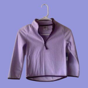 ATHLETIC WORKS FLEECE PURPLE JACKET